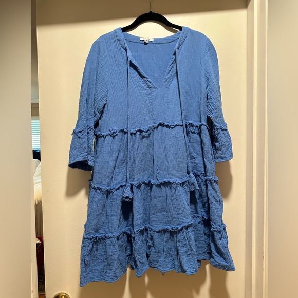 Size M Boutique Brand Gauze Dress - Picture 1 of 1
